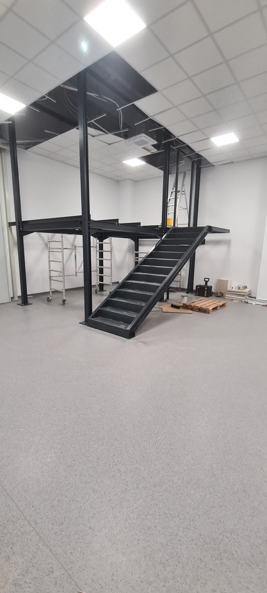 cabina schelet metalic